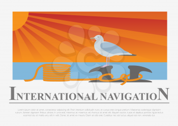 Set of sailing boat and nautical logos. Vector logo templates and badges 
