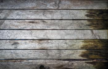 Old weathered wooden planks texture. Natural wood background.
