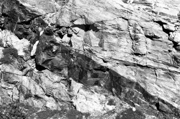 Black and white  rock texture karst background hd