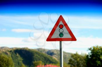 Signal post road sign background hd
