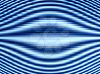 Horizontal blue curved lines abstract background