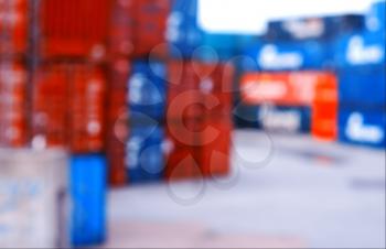 Containers bokeh background hd