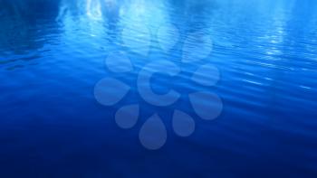 Blue ocean smooth surface background