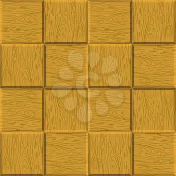 Seamless pattern wooden parquet. Vector wooden background. Decorative Wooden floor texture.
