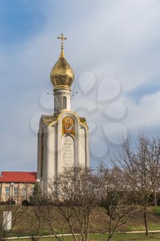 Orthodox Chapel of St. George in Tiraspol, capital of self-declared republic of Transnistria.