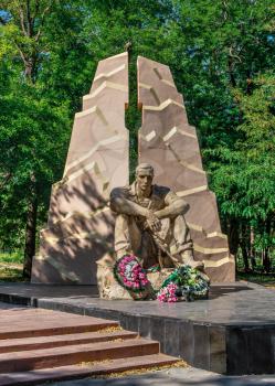 Odessa, Ukraine 09.16.2019. Monument to honours of Soviet soldiers killed in Afghanistan