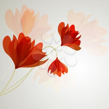 Abstract Beautiful Flower vector background. EPS 10
