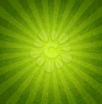 Abstract green grunge vector background