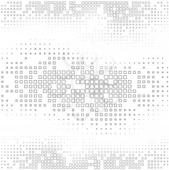 Abstract dotted background. Circle Halftone Pattern. Vector design
