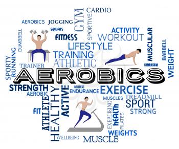 Aerobics Fitness Meaning Getting Fit And Gym