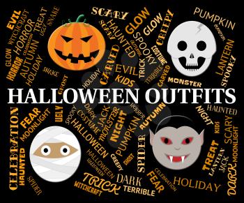 Halloween Outfits Showing Trick Or Treat Clothes