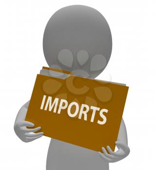 Imports Folder Meaning Imported Cargo 3d Rendering