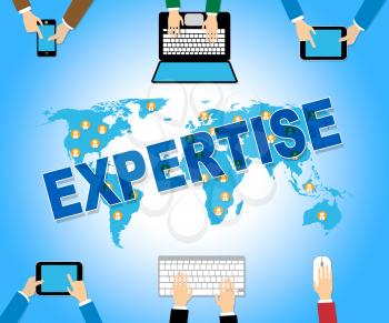 Business Expertise Indicating Web Site And Network