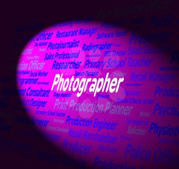 Photographer Job Showing Jobs Recruitment And Occupations