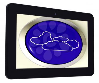 Cloud Tablet Meaning Rain Rainy Weather