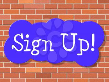 Sign Up Showing Subscribe Online And Membership