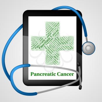 Pancreatic Cancer Meaning Cancerous Growth And Disease