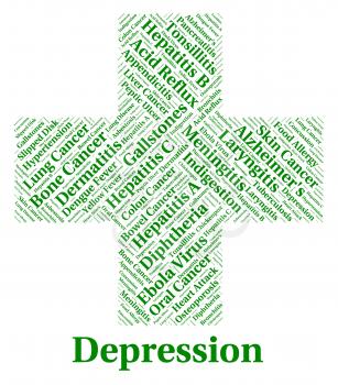 Depression Word Meaning Lost Hope And Disorder