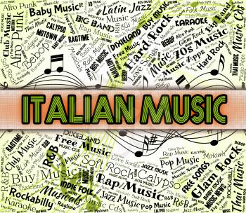 Italian Music Meaning Sound Track And Acoustic