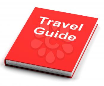Travel Guide Book Showing Information About Travels