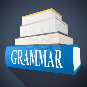 Grammar Book Showing Rules Of Language And Tutoring Learning