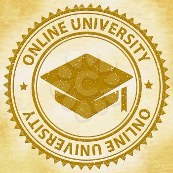 Online University Representing Web Site And Website