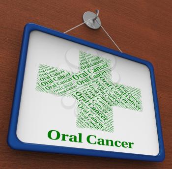 Oral Cancer Meaning Poor Health And Disorders