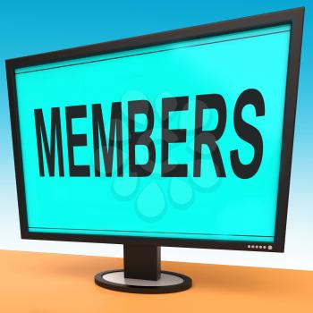 Members Online Showing Membership Registration And Web Subscribing