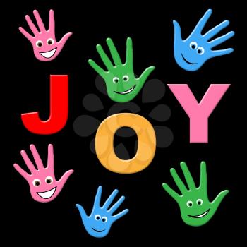 Kids Joy Meaning Happiness Childhood And Jubilant
