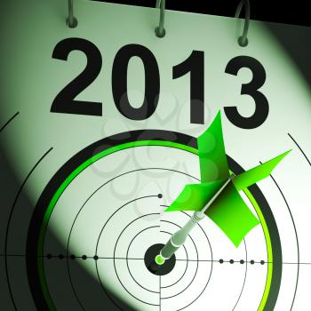 2013 Target Meaning Future Growth Goal Projection