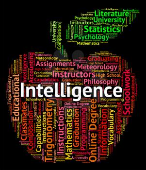 Intelligence Word Meaning Intellectual Capacity And Talent