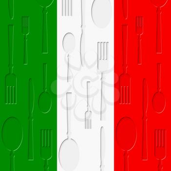 Italian Food Representing Europe Foods And Restaurant