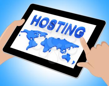 World Hosting Meaning Earth Webhosting And Planet Tablet