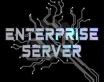 Enterprise Server Showing Digital Ventures And Businesses