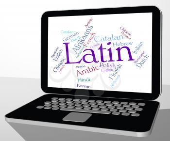 Latin Language Indicating Words Languages And Communication