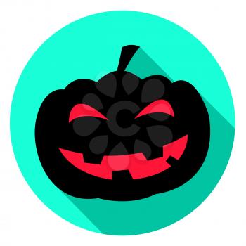 Halloween Pumpkin Icon Meaning Trick Or Treat And Squash Celebration