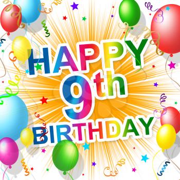 Ninth Birthday Meaning 9 Celebrating And Celebration