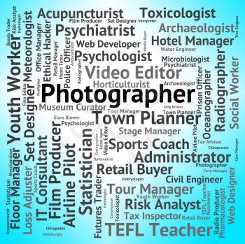 Photographer Job Representing Paparazzi Jobs And Documentarian