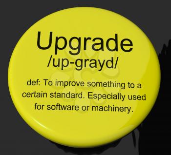 Upgrade Definition Button Shows Software Update Or Installation Fix