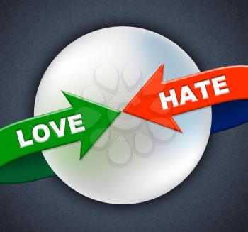 Love Hate Arrows Meaning Boyfriend Fondness And Heart