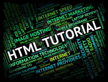 Html Tutorial Meaning Hypertext Markup Language And Online Tutorials