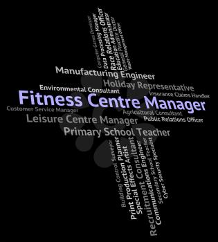 Fitness Centre Manager Meaning Physical Activity And Employee