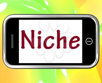 Niche Smartphone Showing Web Opening Or Specialty