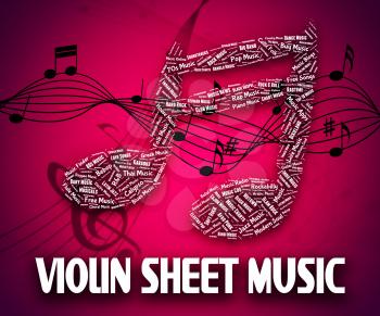 Violin Sheet Music Meaning Sound Track And Soundtrack