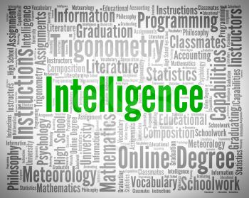 Intelligence Word Meaning Intellectual Capacity And Smartness