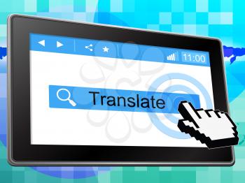 Online Translate Showing Convert To English And Translating