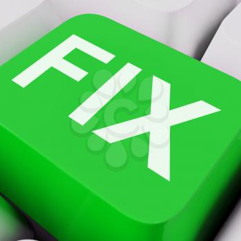 Fix Key Showing Repairing Fixing Or Mending