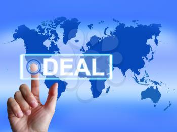 Deal Map Referring to Worldwide or International Agreement