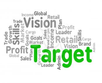 Target Word Representing Desired Result And End