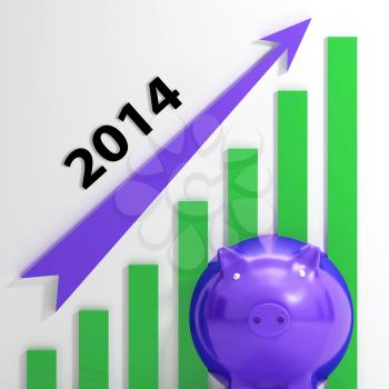 Graph 2014 Meaning Growing Sales And Earnings